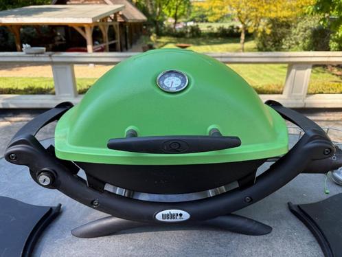 Weber gasbarbecue met zijtafels, Tuin en Terras, Gasbarbecues, Zo goed als nieuw, Ophalen