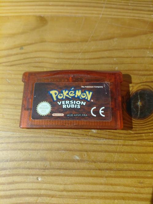 Pokémon Ruby-versie, Games en Spelcomputers, Games | Nintendo Game Boy, Gebruikt, 1 speler, Ophalen of Verzenden