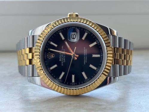 Te Koop Rolex Datejust Bicolor Eta 3235 uurwerk, Handtassen en Accessoires, Horloges | Heren, Nieuw, Polshorloge, Rolex, Staal