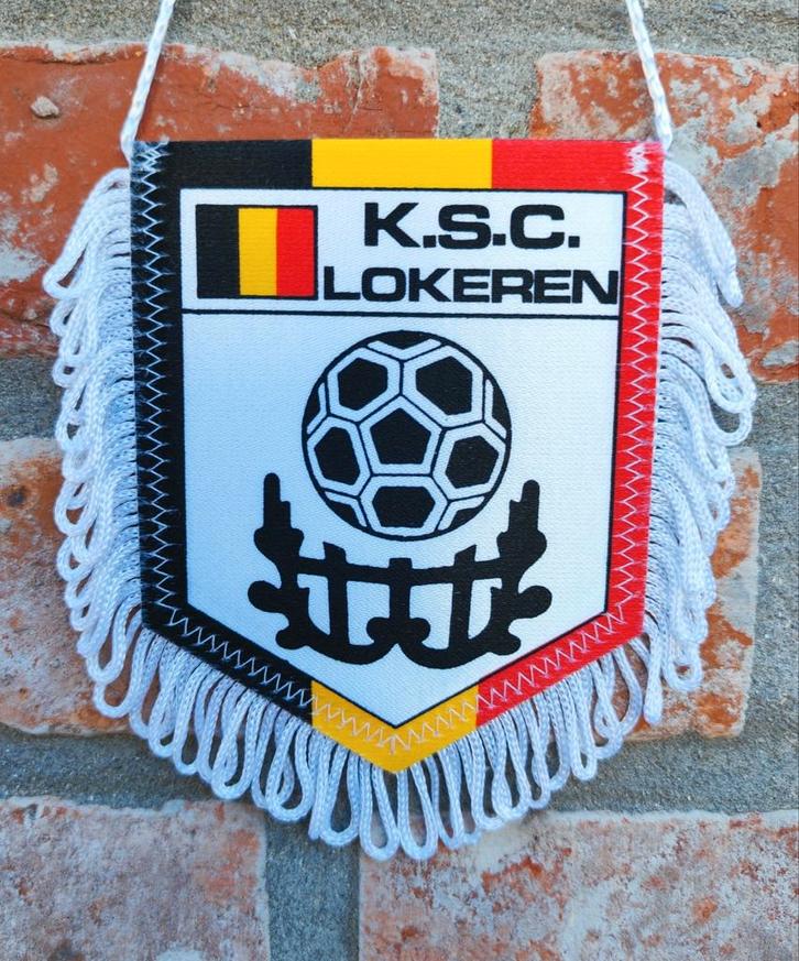 KSC Lokeren Sporting 1980s oud logo, Verzamelen, Sportartikelen en Voetbal, Ophalen of Verzenden