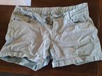 Lichtgroen shortje, jeansmodel, Gebruikt, Meisje, Zara Girls, Ophalen
