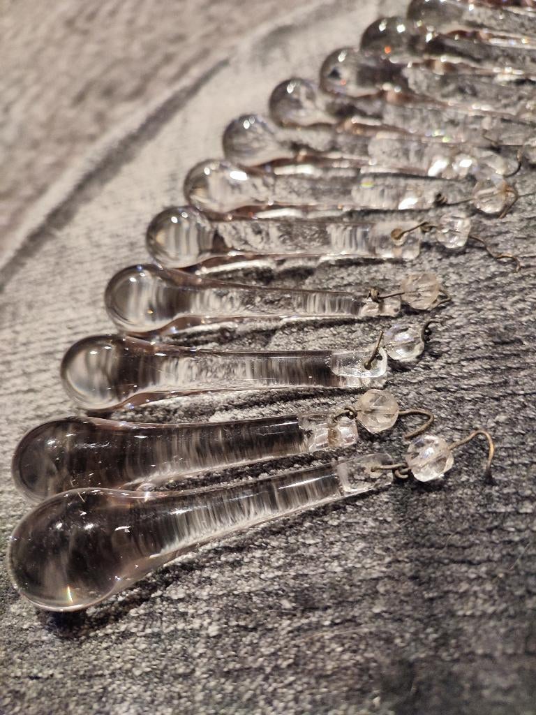 Pampilles cristal - Gouttes d'eau, Enlèvement