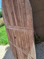 Tuintafel blad, Tuin en Terras, Tuintafels, Ophalen, Gebruikt, Ovaal, Hout