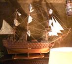 Maquette en bois exotique faite main HMS Victory, Comme neuf