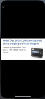 KODAK DISC 3600 DES ANNÉES 80 POUR COLLECTIONNEURS, TV, Hi-fi & Vidéo, Decks cassettes