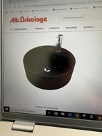 Deux vasques noirs à poser avec mitigeurs noir, Enlèvement, Neuf, Lavabo