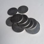 Ronde metalen schijven(diam. 4 cm ).Prijs per 100 stuks., Enlèvement ou Envoi