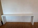 Console tafel - verschuifbare witte tafel, Enlèvement, Comme neuf