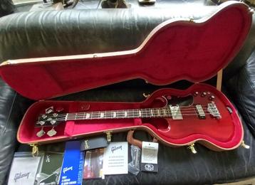 Gibson SG Standard Basse Cherry,  Acajou neuve case original beschikbaar voor biedingen