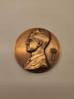 Koning Boudewijn, bronzen medaille,, Postzegels en Munten, Penningen en Medailles, Brons, Ophalen