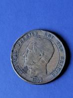 1853 Belgique 10 centimes mariage Duc Brabant rare, Bronze, Naissance ou Mariage, Envoi, Monnaie en vrac