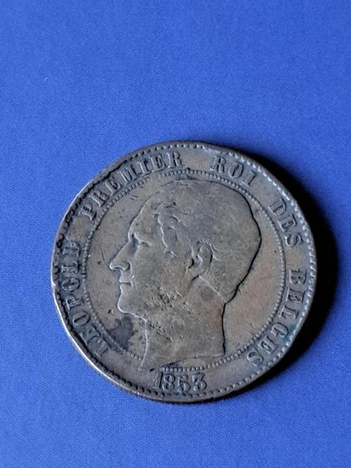 1853 Belgique 10 centimes mariage Duc Brabant rare, Timbres & Monnaies, Monnaies | Belgique, Monnaie en vrac, Bronze, Naissance ou Mariage