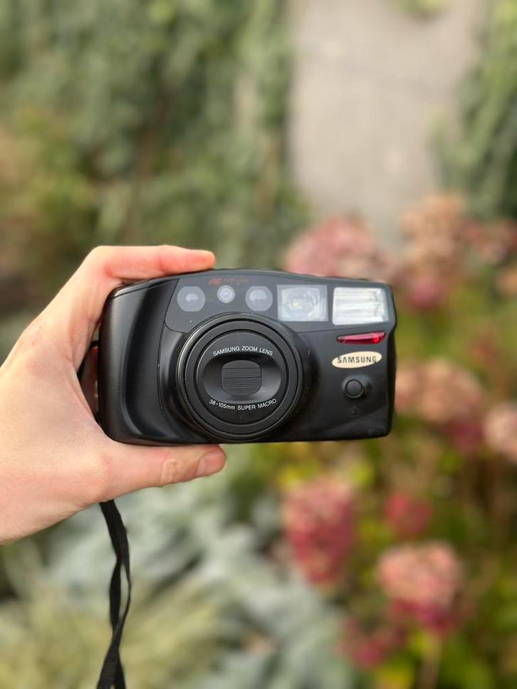 Analoge camera Samsung AF Zoom 1050, Audio, Tv en Foto, Fotocamera's Analoog, Zo goed als nieuw, Compact, Samsung, Ophalen of Verzenden