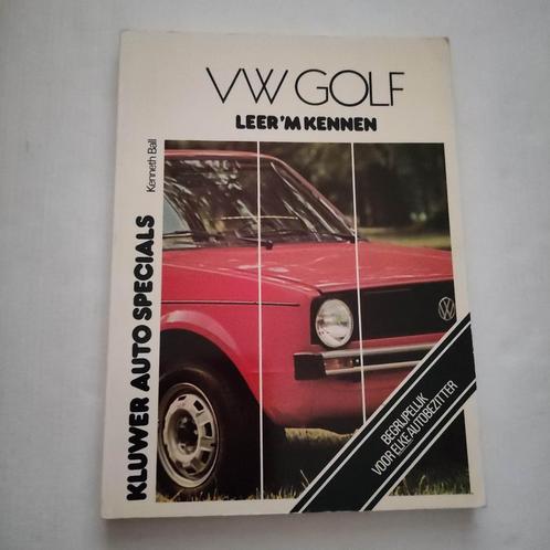 VW Golf Leer 'm kennen - K. Ball - Kluwer, Auto diversen, Handleidingen en Instructieboekjes, Ophalen of Verzenden