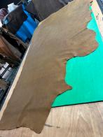 Cognac patina-vintage halve huid 1.5mm dik soepel&glad A-505, Ophalen of Verzenden, Zo goed als nieuw