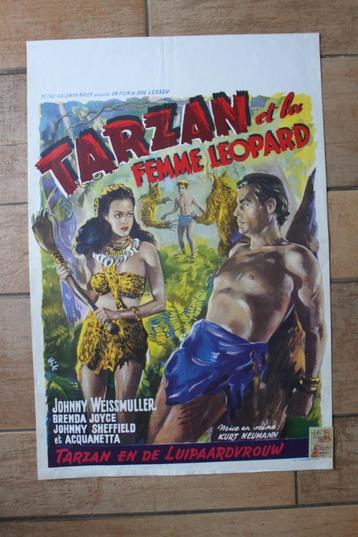 filmaffiche Tarzan and the Leopard Woman filmposter