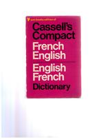 Dictionary French/English, English/French, Cassell's Compact, Autres éditeurs, Anglais, Utilisé, Enlèvement ou Envoi