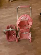 Speelgoed buggy (twin) en maxi cosy, Kinderen en Baby's, Speelgoed | Poppen, Ophalen, Zo goed als nieuw, Babypop