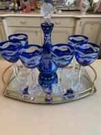 Set service complet cristal verres carafe antique ancien Nac, Antiquités & Art, Antiquités | Verre & Cristal