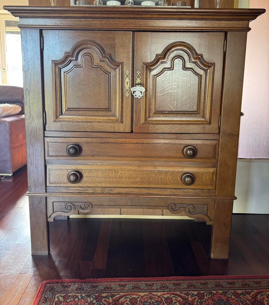 Houten kast, Huis en Inrichting, Ophalen, Zo goed als nieuw