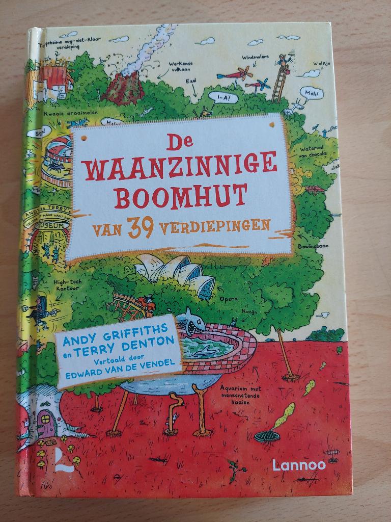 De waanzinnige boomhut van 39 verdiepingen, Enlèvement ou Envoi, Comme neuf, Fiction général, Andy Griffiths; Terry Denton