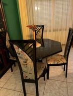 Table + 4 chaises (meubles chinois), Enlèvement, Utilisé