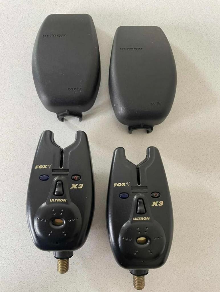 Fox X3 Ultron beetverklikkers + beschermkappen, Ophalen of Verzenden, Zo goed als nieuw, Complete set