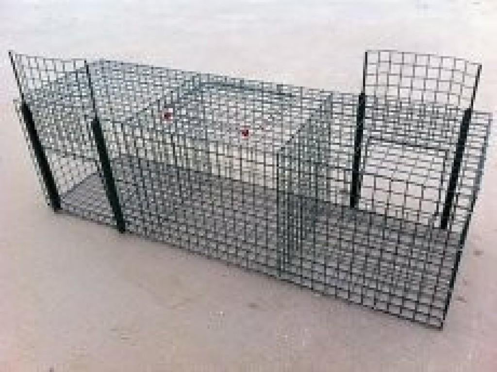 Ongediertebestrijding: vangkooi 2 delen:100x33x31cm, Jardin & Terrasse, Pesticides, Enlèvement ou Envoi, Neuf, Lutte antiparasitaire