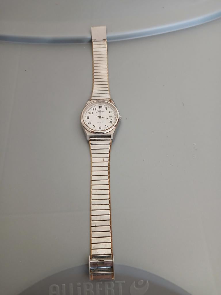 Montre quartz Cannon, Bijoux, Sacs & Beauté, Montres | Hommes, Montre-bracelet, Enlèvement ou Envoi, Acier, Utilisé