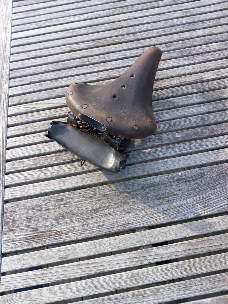 Brooks zadel, Fietsen en Brommers, Ophalen, Zadel