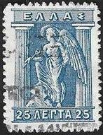 1 Postzegel Iris Griekenland 1911 Goden Iris, Enlèvement ou Envoi, Grèce, Affranchi