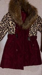 Bordeauxrode jas, nauwelijks gedragen., Kleding | Dames, Jassen | Winter, Ophalen, Zo goed als nieuw