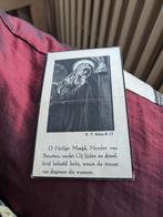 Dp Martha Anseeuw, Enlèvement ou Envoi, Image pieuse