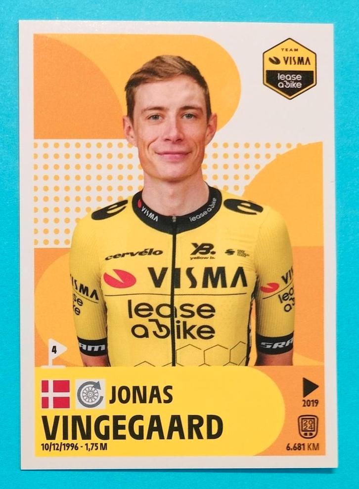 Autocollant Jonas Vingegaard Panini Tour de France 2025, Collections, Autocollants, Neuf, Enlèvement ou Envoi