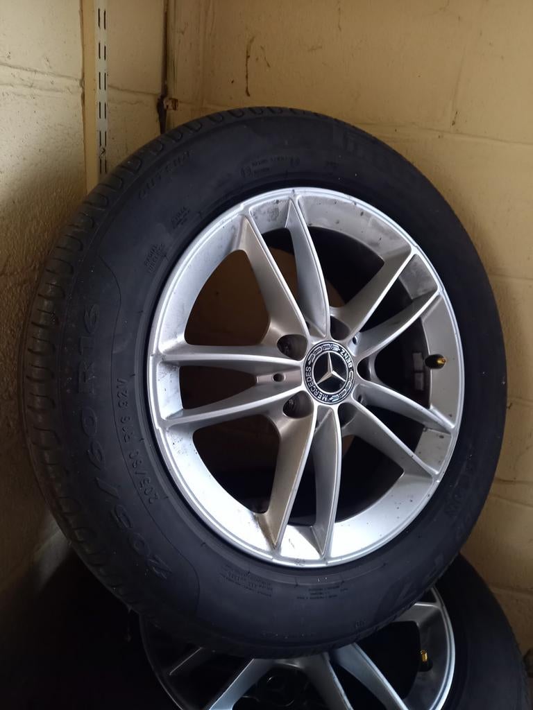 4 JANTES MERCEDES CLASSE A, Autos : Pièces & Accessoires, Enlèvement, Jante(s)