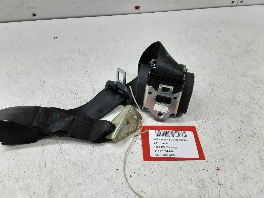 CEINTURE DE SECURITE ARRIERE GAUCHE Golf V 4Motion (1K1), Volkswagen, Mevr. I. Hauben, Utilisé, Rue de l'Espoir 34 34
4030  GRIVEGNÉE, BE
