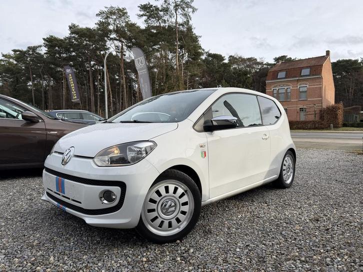 Volkswagen Up! High Up! 1.0B Euro5 '12 +12M GARANTIE, Auto's, Volkswagen, Bedrijf, Te koop, up!, Airbags, Airconditioning, Centrale vergrendeling