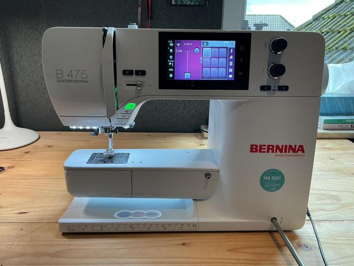 Bernina B475 Quilters Edition, Hobby & Loisirs créatifs, Machines à coudre & Accessoires, Comme neuf, Machine à coudre, Bernina
