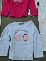 witte longsleeve t-shirt trui met strikjes 86, Enfants & Bébés, Vêtements de bébé | Taille 86, Enlèvement, Comme neuf