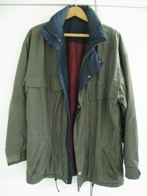 Jas heren en dames, Tenson, maat 48, perfekte staat !!, Kleding | Heren, Jassen | Winter, Ophalen, Maat 48/50 (M), Rood