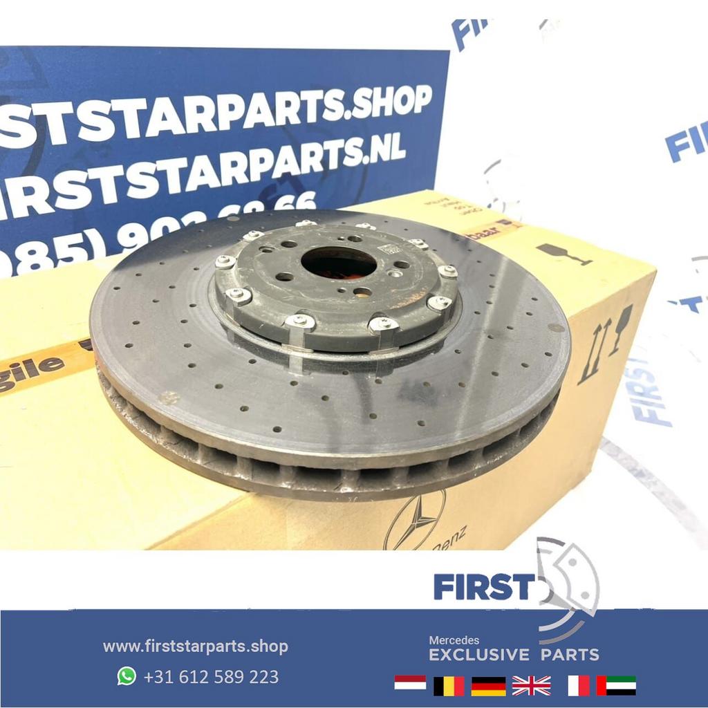 CARBON KERAMISCHE REM SCHIJF A2314211512 CARBON REMSCHIJF KE, Gebruikt, -, Ophalen of Verzenden, -