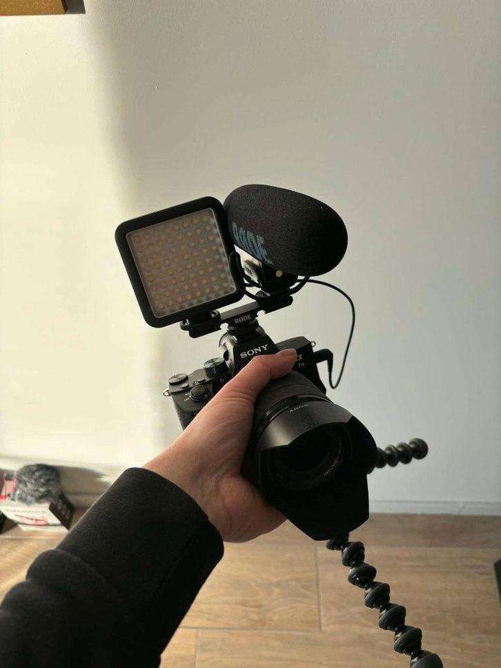 Sony A7 III + FE 28-70mm + accessoires, Audio, Tv en Foto, Fotocamera's Digitaal, Nieuw, Sony, Ophalen