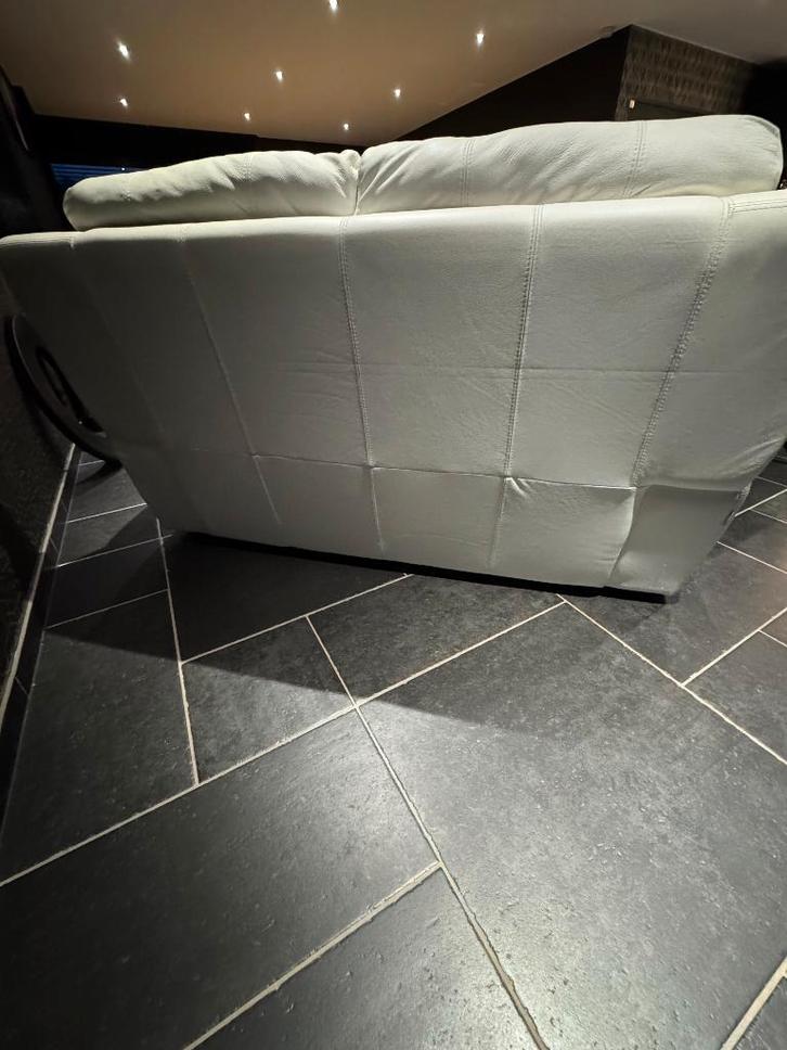 canape, Maison & Meubles, Canapés | Salons, Comme neuf, Banc droit, Deux personnes, 150 à 200 cm, 75 à 100 cm, Cuir, Enlèvement