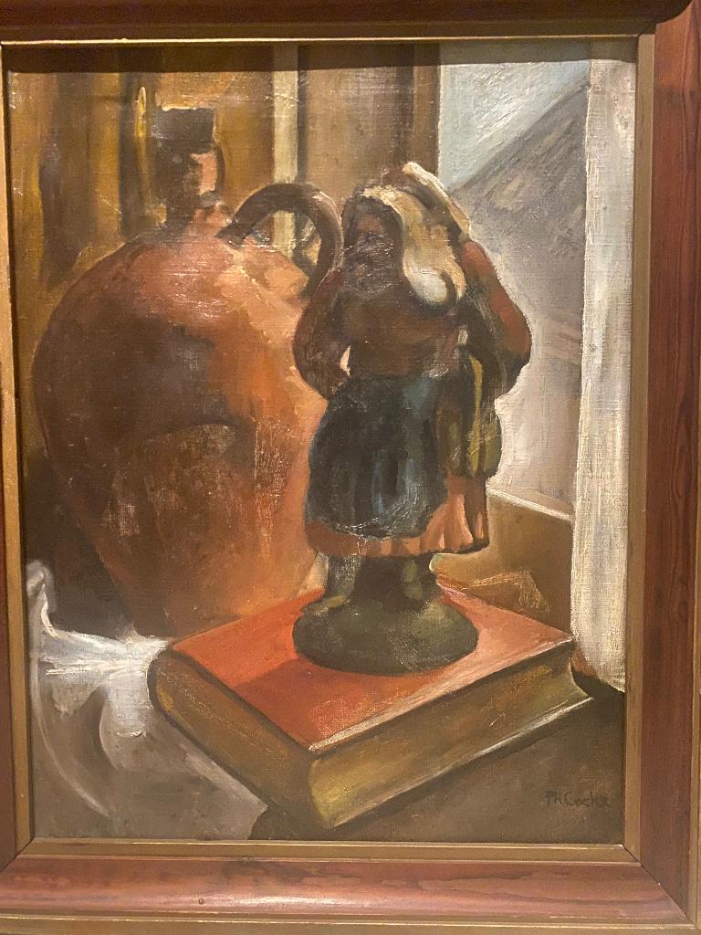 Philibert COCKX 1879-1949 Nature morte peinture à l'huile, Enlèvement