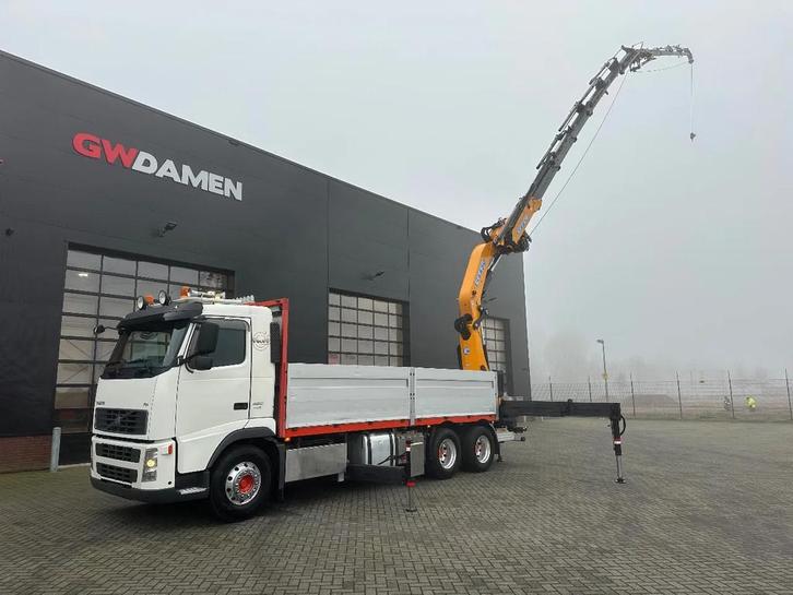 Volvo FH 480 6x4 Effer 525/6S + Fly Jib 6S ,Winch Euro 5, Autos, Camions, ABS, Caméra de recul, Air conditionné, Cruise Control