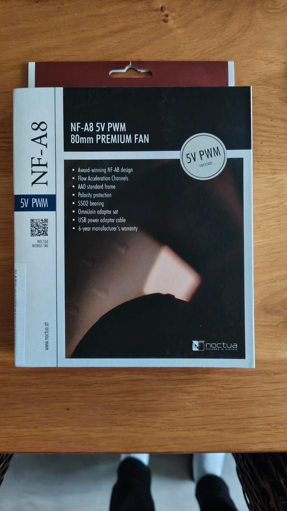 Noctua NF-A8 5V PWM-ventilator, Games en Spelcomputers, Games | Pc, Ophalen of Verzenden
