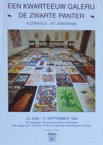 GALERIE DE ZWARTE PANTER / AFFICHE / OFFSET / 70x50cm / 1993, Ophalen of Verzenden