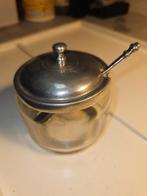 Pot a parmesan ou confiture verre et étain, Enlèvement