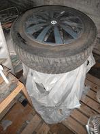 4 Pneus  195/65/15.. avec jantes en tôle avec enjoliveurs, Autos : Pièces & Accessoires, Pneus & Jantes, 15 pouces, Véhicule de tourisme