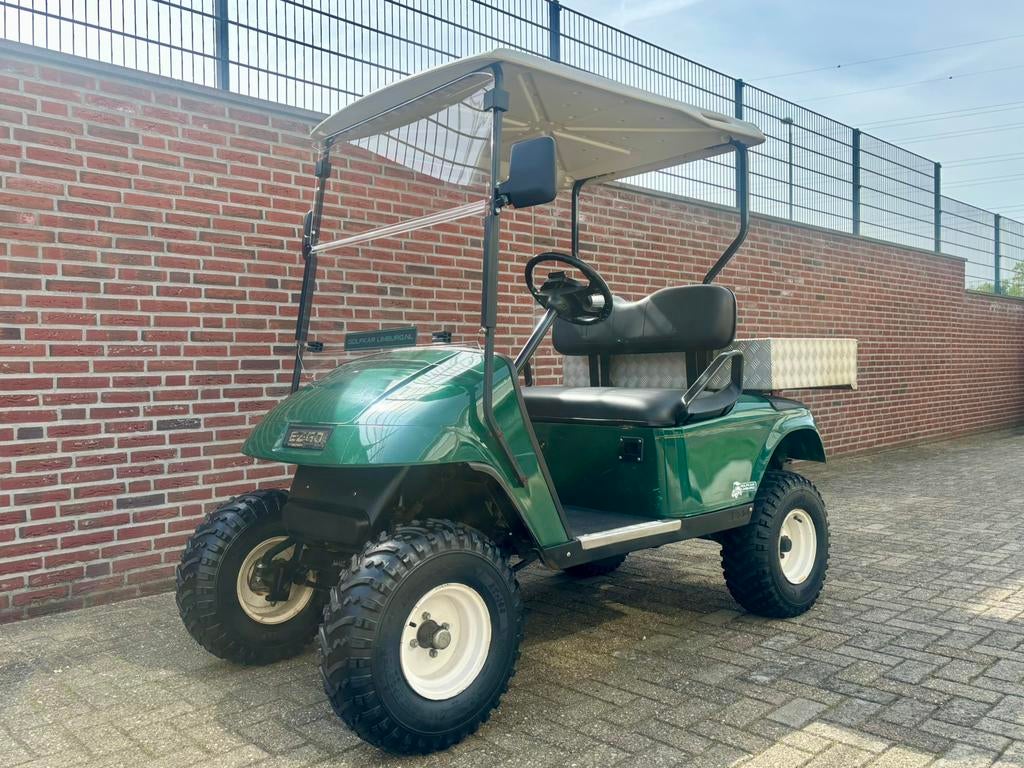 Belle voiturette de golf électrique tout-terrain avec boîte, Sports & Fitness, Enlèvement ou Envoi, Comme neuf, Voiturette de golf